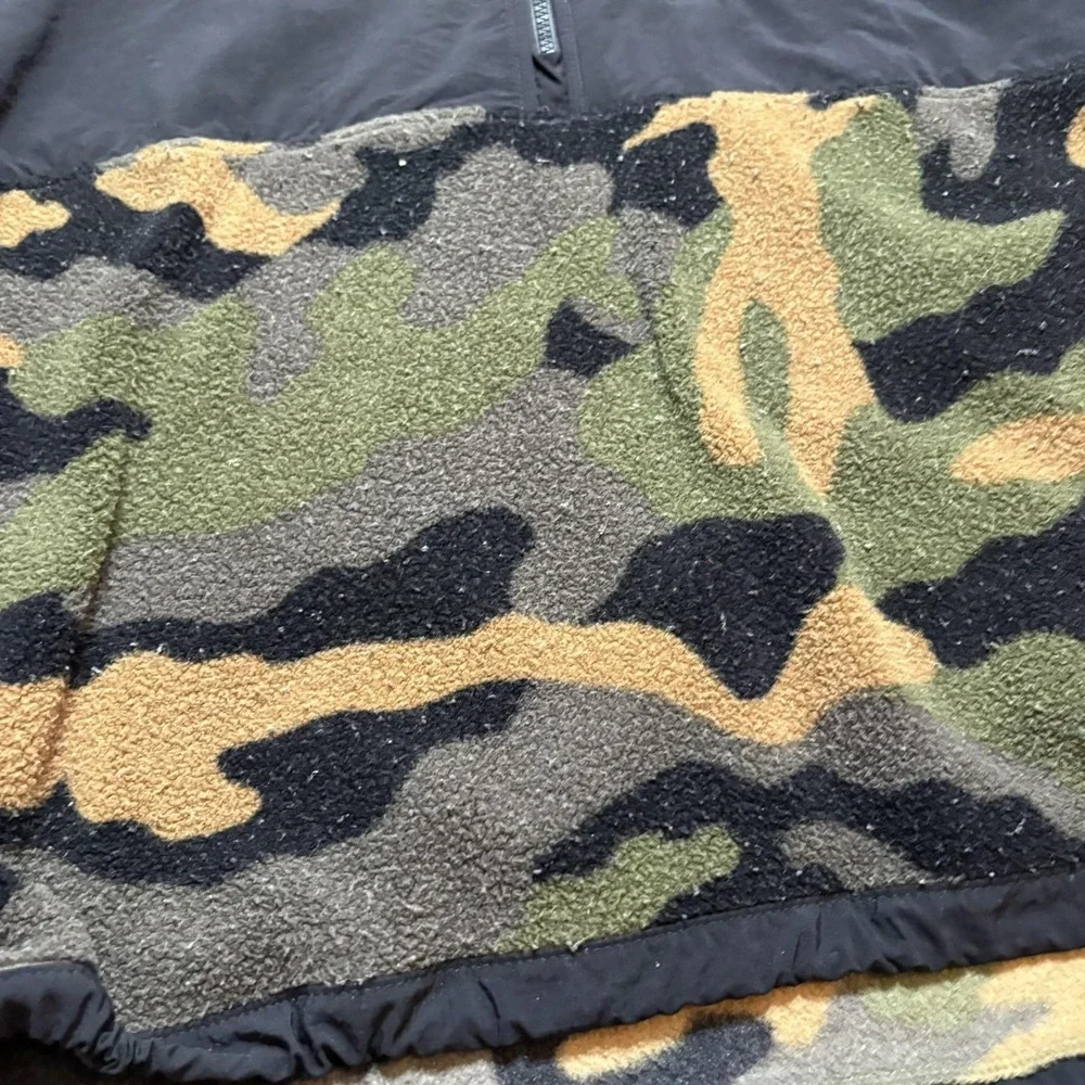 The North Face Denali Jacket Mens 2XL Green Camo‎ Anorak Hooded Gorpcore Winter